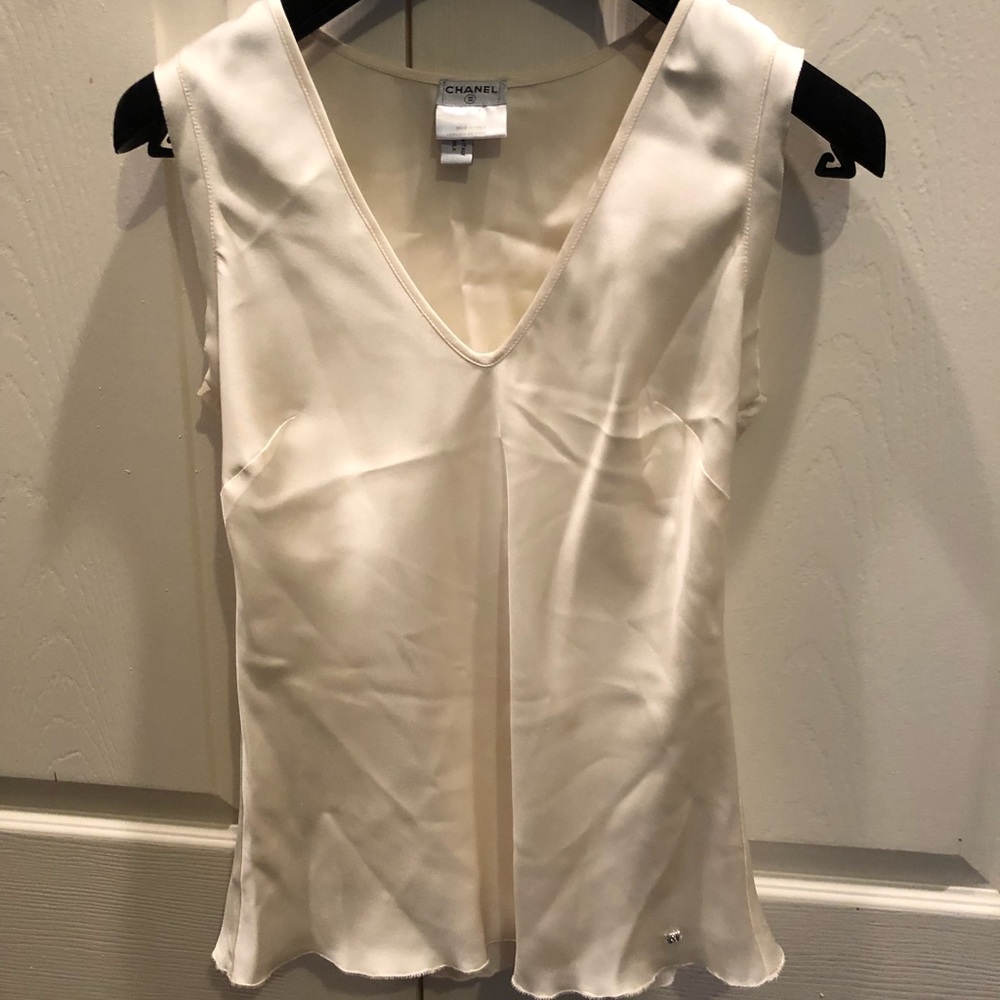 Chanel silk blouse